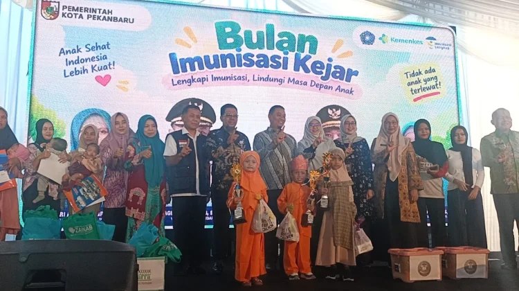 Pekanbaru Targetkan Zero Dose Tuntas
