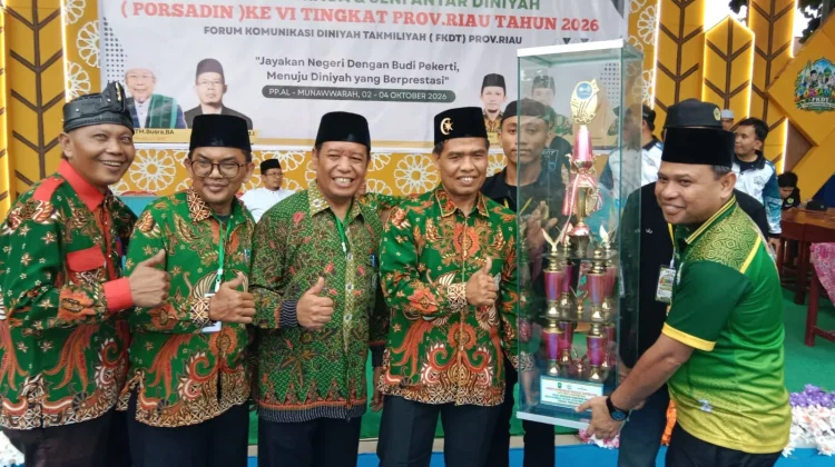 Pekanbaru Sabet Juara Umum Porsadin VI Tingkat Provinsi Riau 2026