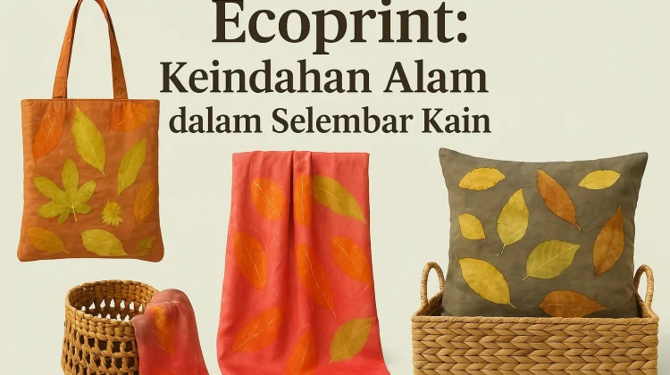 Ecoprint: Keindahan Alam Dalam Selembar Kain