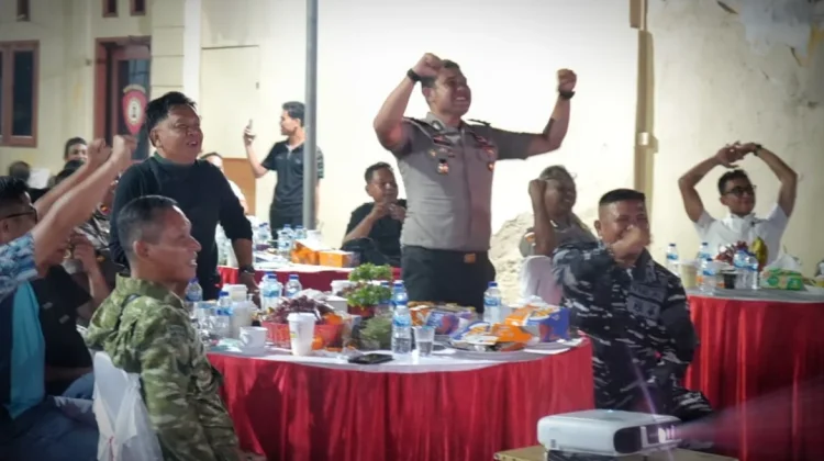 Hadiri Nobar Final FIFA ASEAN Cup, Bupati Asmar Ajak Jaga Kondusifitas Daerah