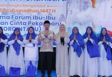 Silaturahmi Wali Kota Pekanbaru Dengan Anggota Forcintaku