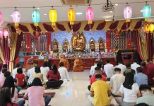 Vihara Dharma Loka Pekanbaru Semarak Sambut Imlek