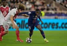 Doue Menggila, PSG Bungkam Monaco Dramatis