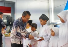Sambut Ramadan, Pertamina Patra Niaga Sumbagut Salurkan Santunan