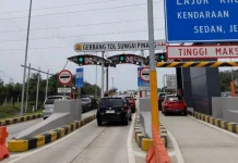 Libur Panjang Imlek 2026,Trafik Kendaraan di Tol Sumatra Meningkat