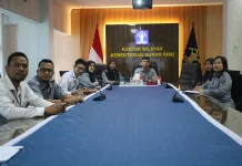 Kemenkum Riau Ikuti Diseminasi Pedoman Survei SPAK-SPKP
