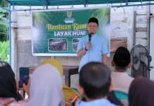 Wako Pekanbaru Resmikan Dua Rumah Layak Huni BAZNAS