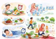 Tips menjalani puasa di bulan Ramadan