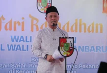 Safari Ramadan di Bukit Raya, Agung Nugroho Serap Aspirasi Warga