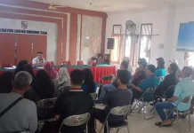 Lurah Simpang Tiga Sosialisasi Juknis Pemilihan RT/RW