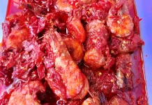 Lezatnya Udang Sambal