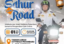 Wali Kota Pekanbaru Akan Gelar Sahur 1.500 Ojol