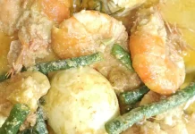 Gulai Udang dan Tahu Perpaduan Lezat Kaya Gizi