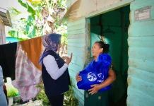 BRI Peduli, Bagikan 700 Paket Sembako Bagi Warga Sri Meranti Rumbai