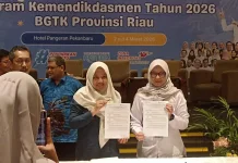 RRI Pekanbaru Jalin Kerjama Dengan BGTK Provinsi Riau