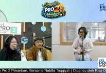 Nabila Taqiyyah Cerita Single "Cegil" di RRI Pekanbaru