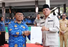 Sebanyak 1.055 PPPK Paruh Waktu Pemkab Kuansing Dilantik