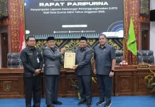Wawako Sugiyarto Sampaikan LKPJ Akhir TA 2025 dalam Rapat Paripurna DPRD Dumai