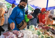 Pemprov Riau Gelar Gerakan Pangan Murah di Pekanbaru
