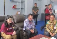 Wamendiktisaintek Tinjau Lahan Pembangunan Sekolah Garuda di Rohil