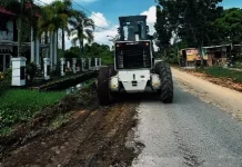 Sempat Terbengkalai, Jalan Teluk Leok Kini Diperbaiki Pemko Pekanbaru