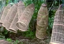 Lukah atau Bubu Alat Penangkap Ikan Tradisional Kampar