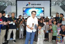 Perwira Pertamina di Dumai Hadirkan Kebahagiaan Bagi Anak Yatim dan Dhuafa