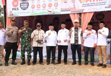 Syahrul Aidi dan Hendry Munief Hadiri Pembukaan Posko Mudik DPW PKS Riauiau