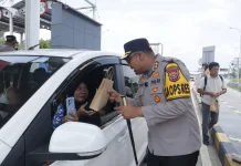 Kapolres Kampar Tinjau Kesiapan Pos Pengamanan Mudik Lebaran