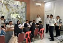 Ribuan Pengunjung Padati Lapas Pasir Pangaraian saat Lebaran