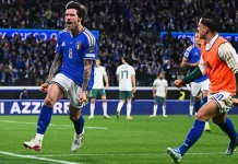 Menang 2-0 Atas Irlandia Utara, Italia menuju Final Playoff Kualifikasi Piala Dunia