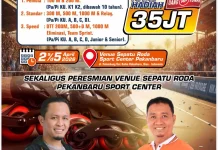 Pekanbaru Gelar Kejuaraan Sepatu Roda Internasional perdana