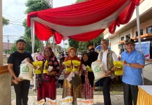Penyaluran Bantuan Pangan di Pekanbaru Terus Dilakukan