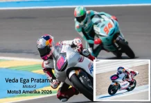 Veda Ega Crash Tragis, Klasemen Moto3 Berubah Drastis