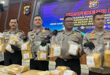 Polres Bengkalis Tangkap Kurir Jaringan Internasional