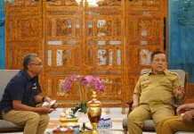 Plt Gubri SF Hariyanto Terima Audiensi Bulog