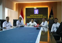 Kemenkum Riau Ikuti Sosialisasi Teknis Penilaian Mandiri SAKIP