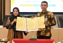 Jalankan Program Peduli Pendidikan di Kampus, BRI Bangun Area Parkir di Unri