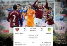 Leeds United Singkirkan West Ham Dramatis lewat Adu Penalti