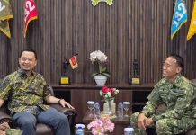 Syahrul Aidi Kunker ke Yonif 132/Bima Sakti, Dorong TNI Makin Dekat dengan Rakyat