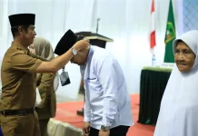 Dibuka Sekda Meranti, 110 CJH Meranti Ikuti Bimbingan Manasik Haji