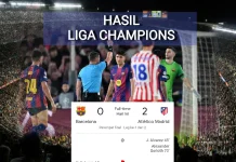 Atletico Madrid Bungkam Barcelona di Camp Nou 2-0, pada liga Champion