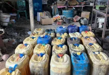 Polisi Bongkar Penimbunan 1.200 Liter Solar Subsidi untuk PETI di Kuansing