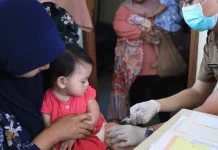 Dinkes Riau Genjot Imunisasi
