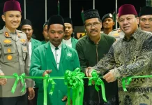 Bupati Kuansing Resmikan Sekretariat MWC NU Sungai Buluh Singingi Hilir