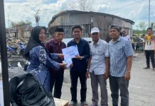 Kebakaran Hebat di Reteh, IPPMR Salurkan Donasi Rp 38 Juta ke Korban