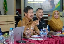 Pemkab Meranti dan BPJS Ketenagakerjaan Bahas Perlindungan Pekerja Kontruksi