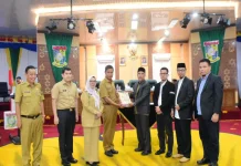 Bupati Kampar Sampaikan LKPJ 2025