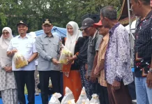 Pemko Pekanbaru Salurkan Bantuan Pangan