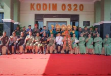 Wali Kota Dumai Sambut Kunjungan Kerja Danrem 031/Wira Bima di Makodim Dumai